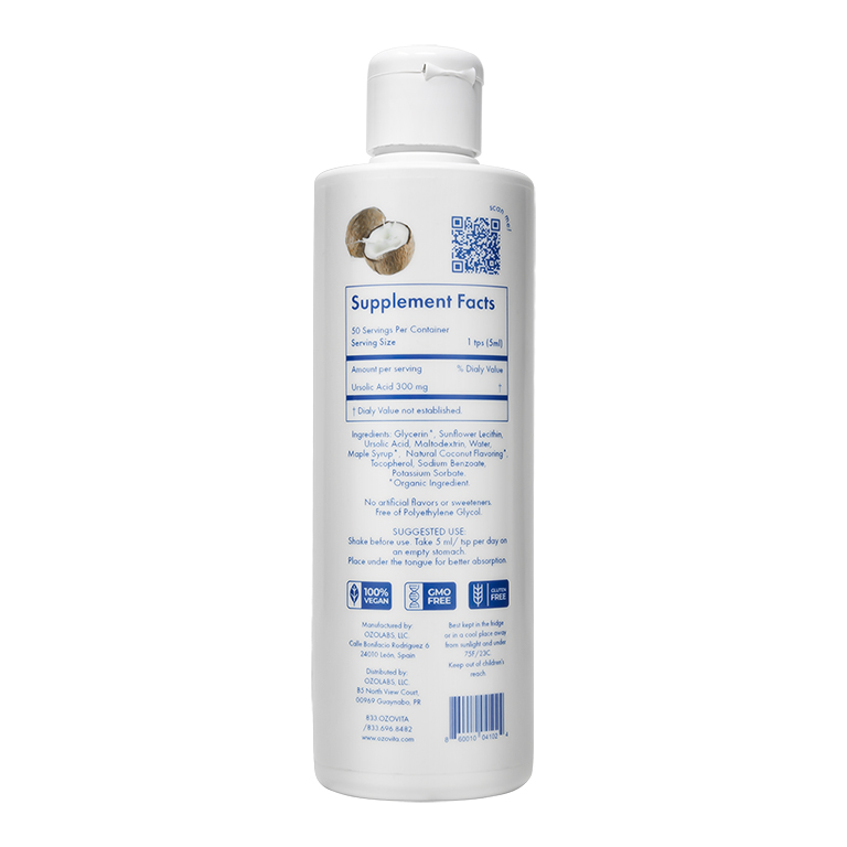 Liposomal Ursolic Acid, 250 ml