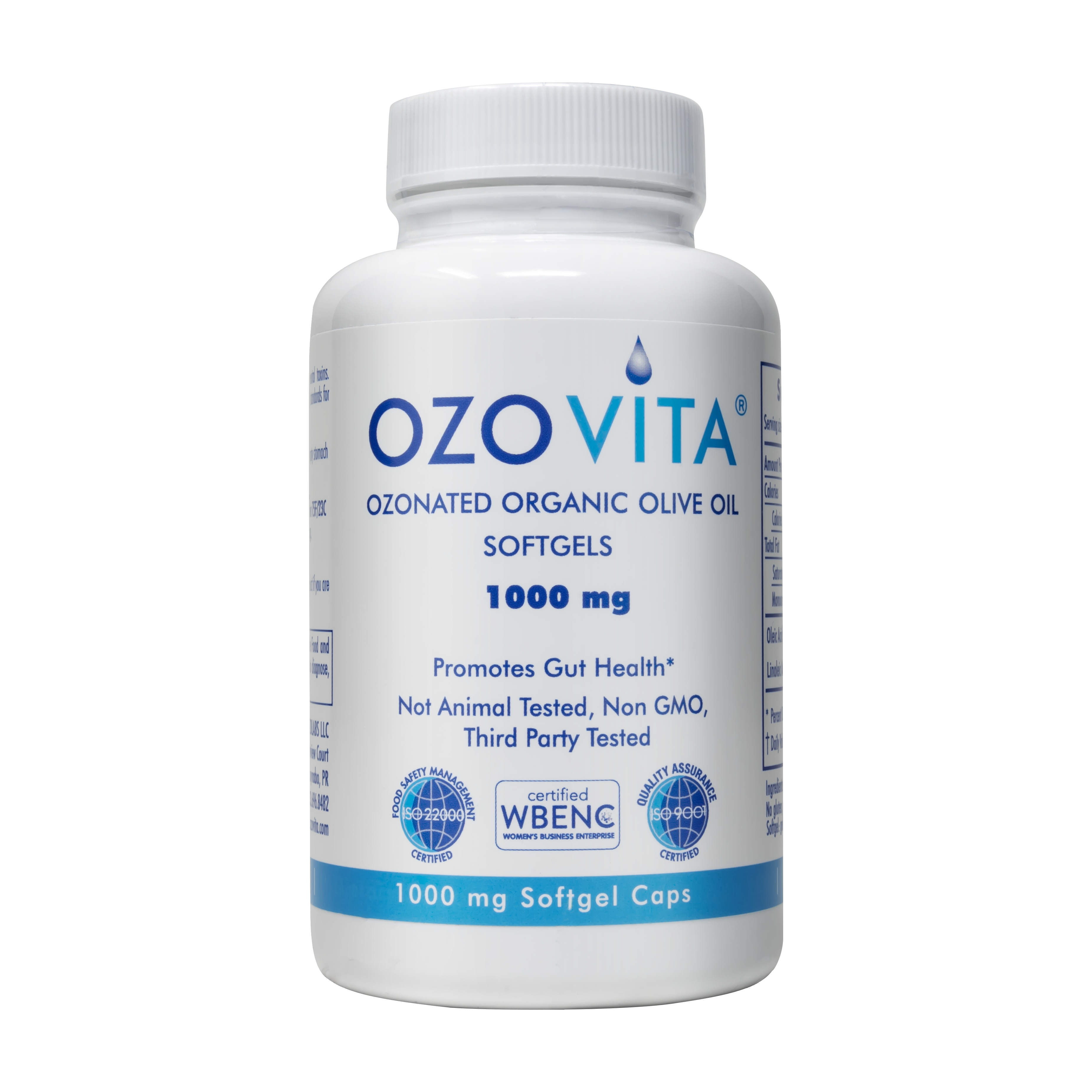 Ozonated Organic Olive Oil Softgels, 60 count